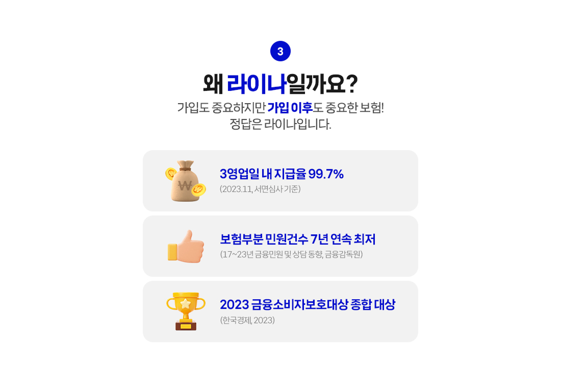 라이나생명 심뇌혈관보험 브랜드 신뢰도 안내 이미지