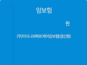 (무)라이나퍼펙트케어암보험(갱신형)